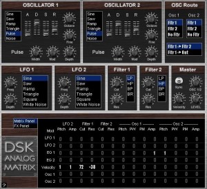 DSK-Analog-Matrix