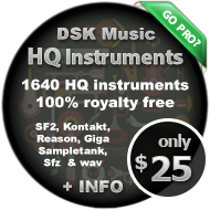 Free VST download DSK SoundFx vol. 1 : DSK Music