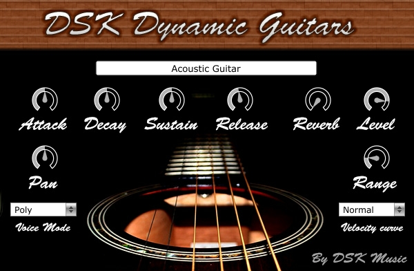 Tomat Tegne Dangle Free VST download DSK Dynamic Guitars : DSK Music